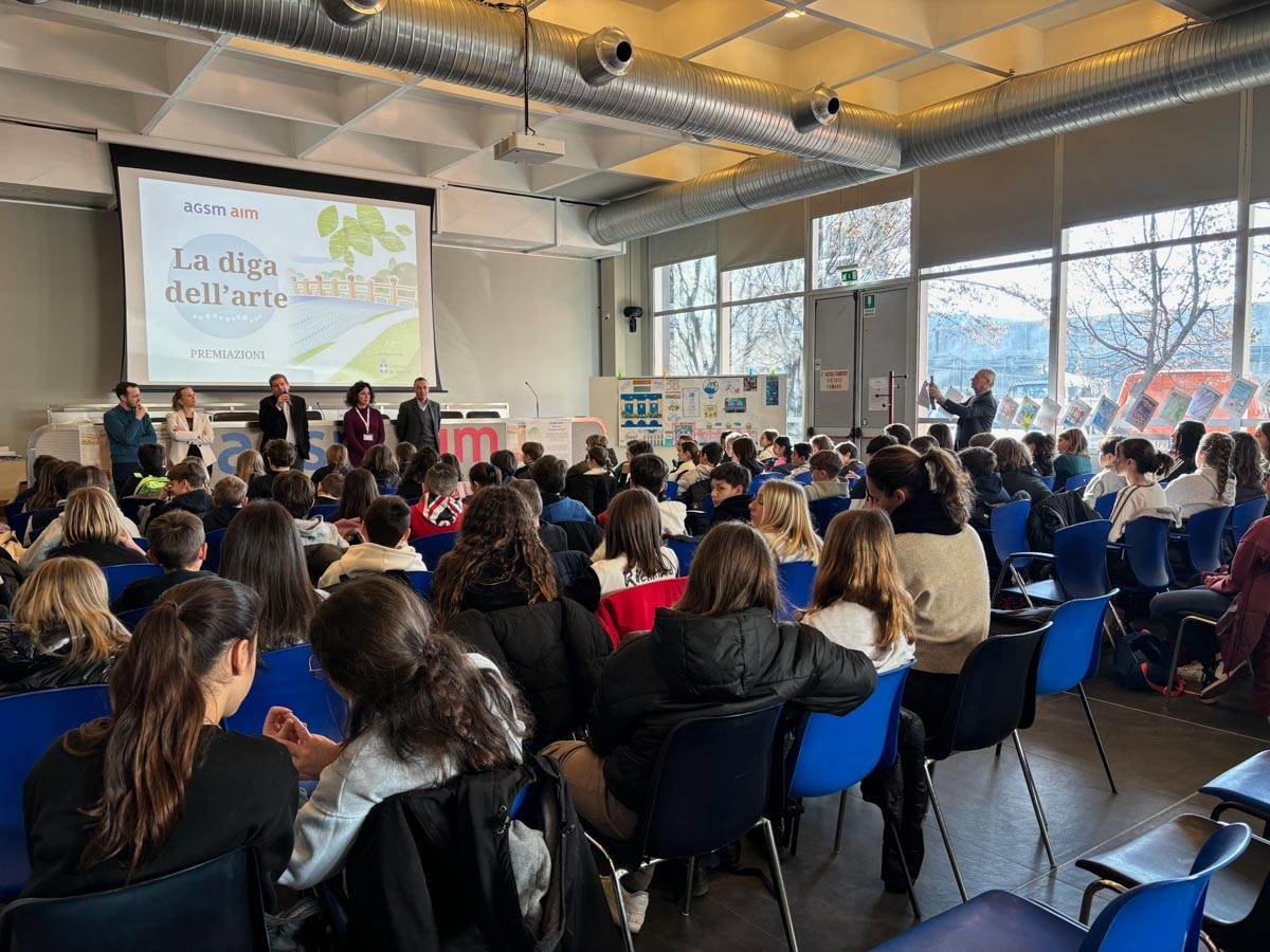 Agsm Aim - Premiazioni La diga dell'arte