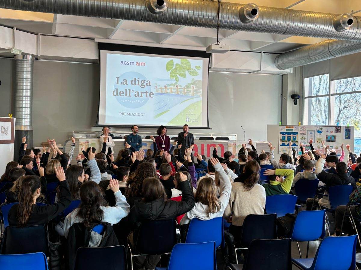 Agsm Aim - Premiazioni La diga dell'arte