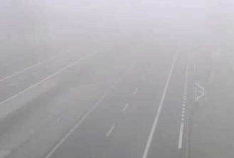 Autobrennero Pegognaga nebbia