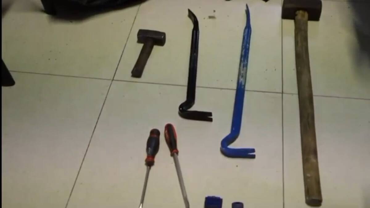 Carabinieri - spaccata Affi