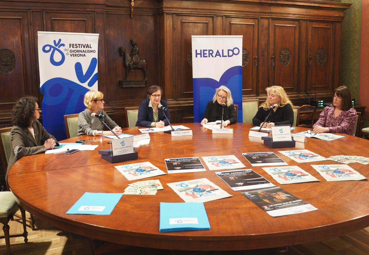 Festival Giornalismo Verona 2024. La presentazione a Palazzo Barbieri