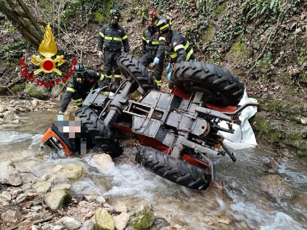 Incidente Fumane trattore