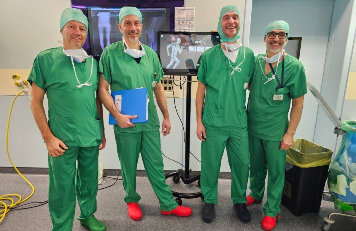 Ospedale Pederzoli chirurgia ortopedica realtà aumentata