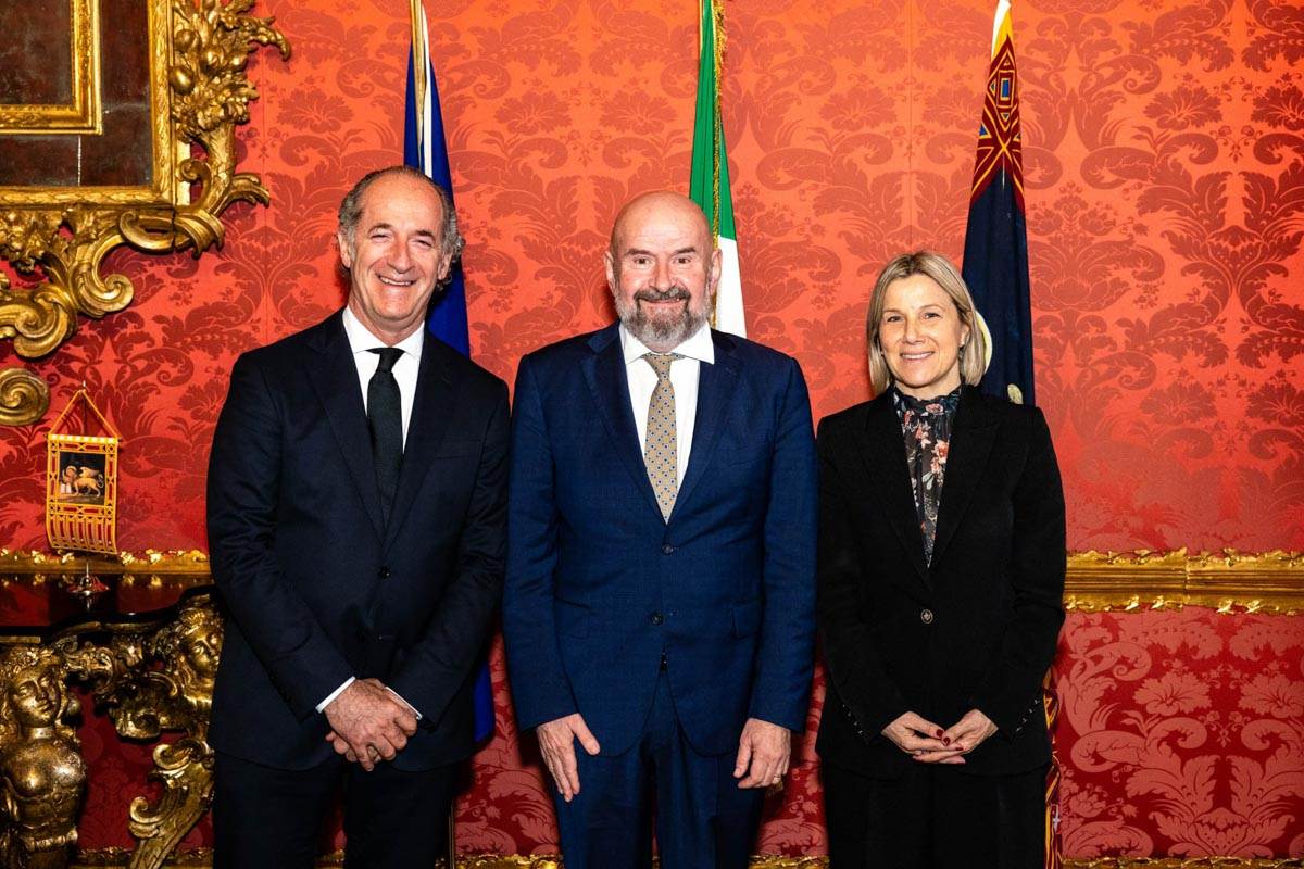 Luca Zaia, Callisto Bravi, Manuela Lanzarin