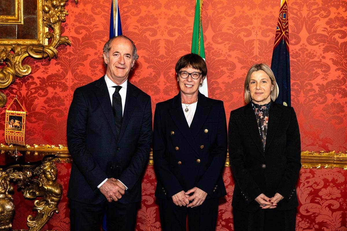 Luca Zaia, Patrizia Benini, Manuela Lanzarin