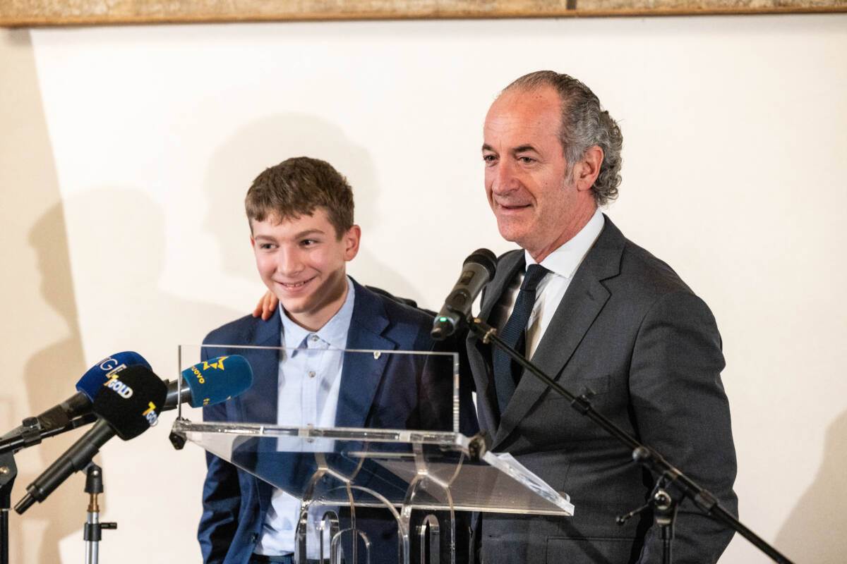 Matteo Ridolfi e Luca Zaia