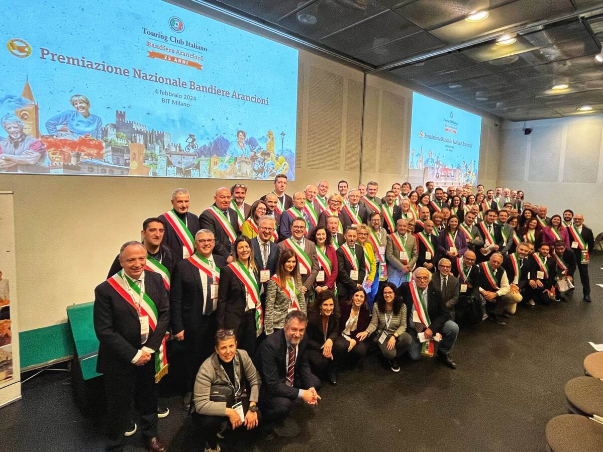 Touring club italiano Bandiere Arancioni