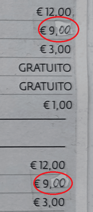 Casa di Giulietta listino prezzi