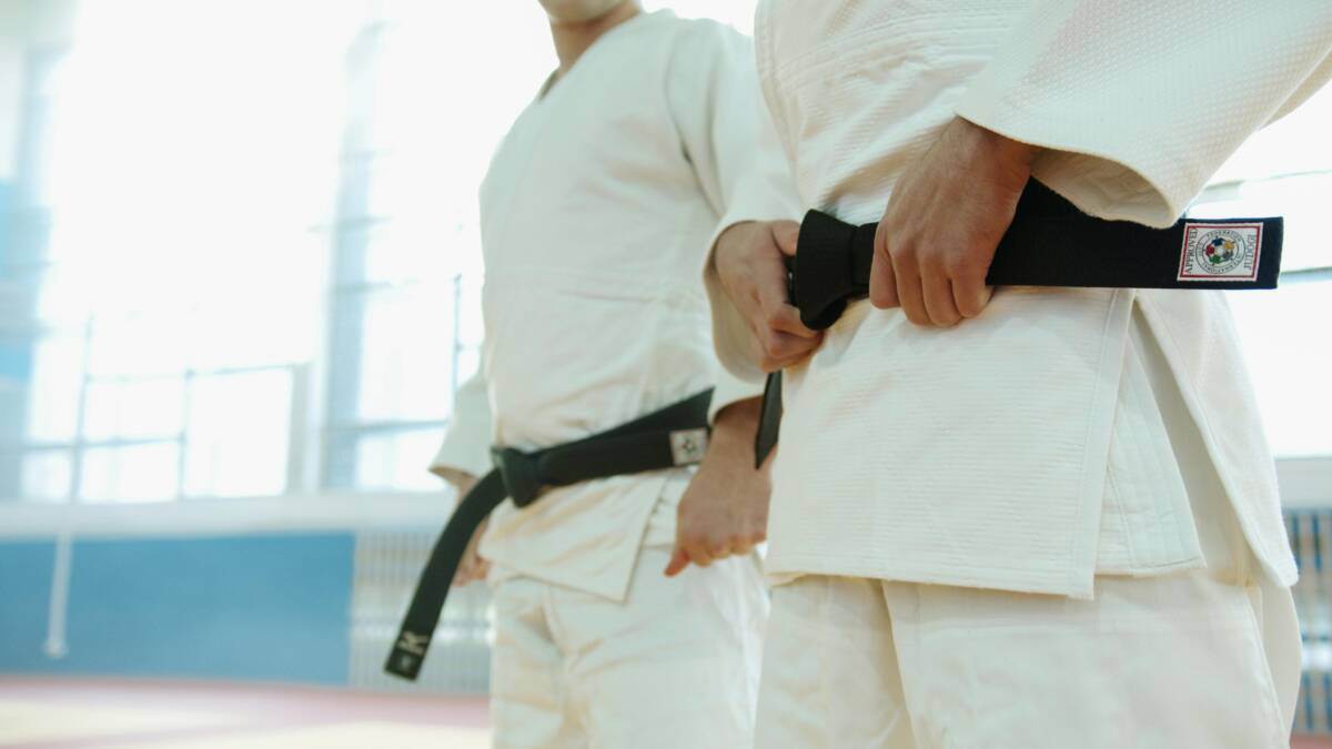 judo arti marziali cintura nera