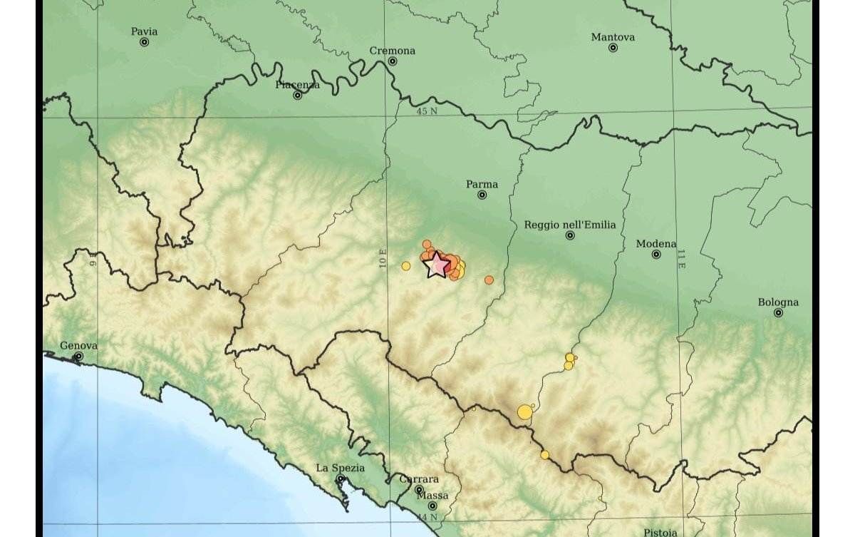 terremoto parma