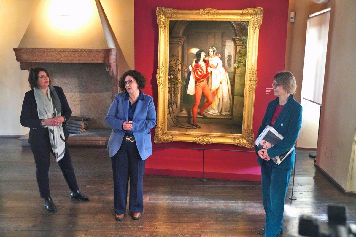 Casa Giulietta - quadro Cosroe Dusi - Marta Ugolini, Francesca Rossi