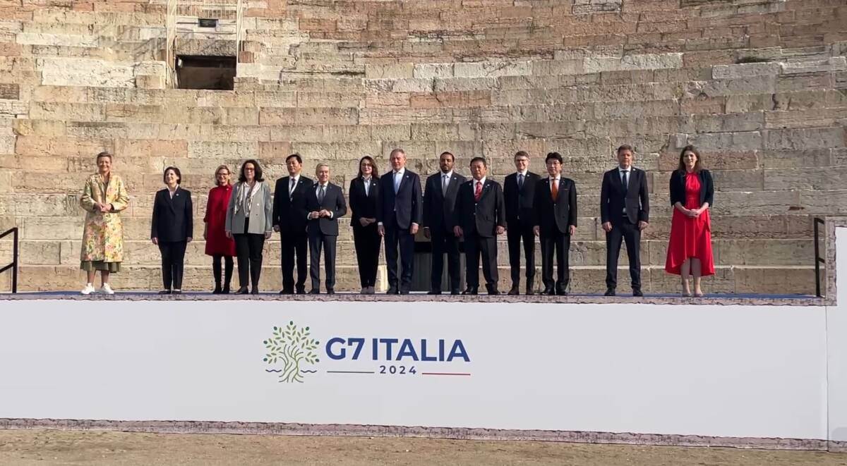 G7 Verona Foto di gruppo