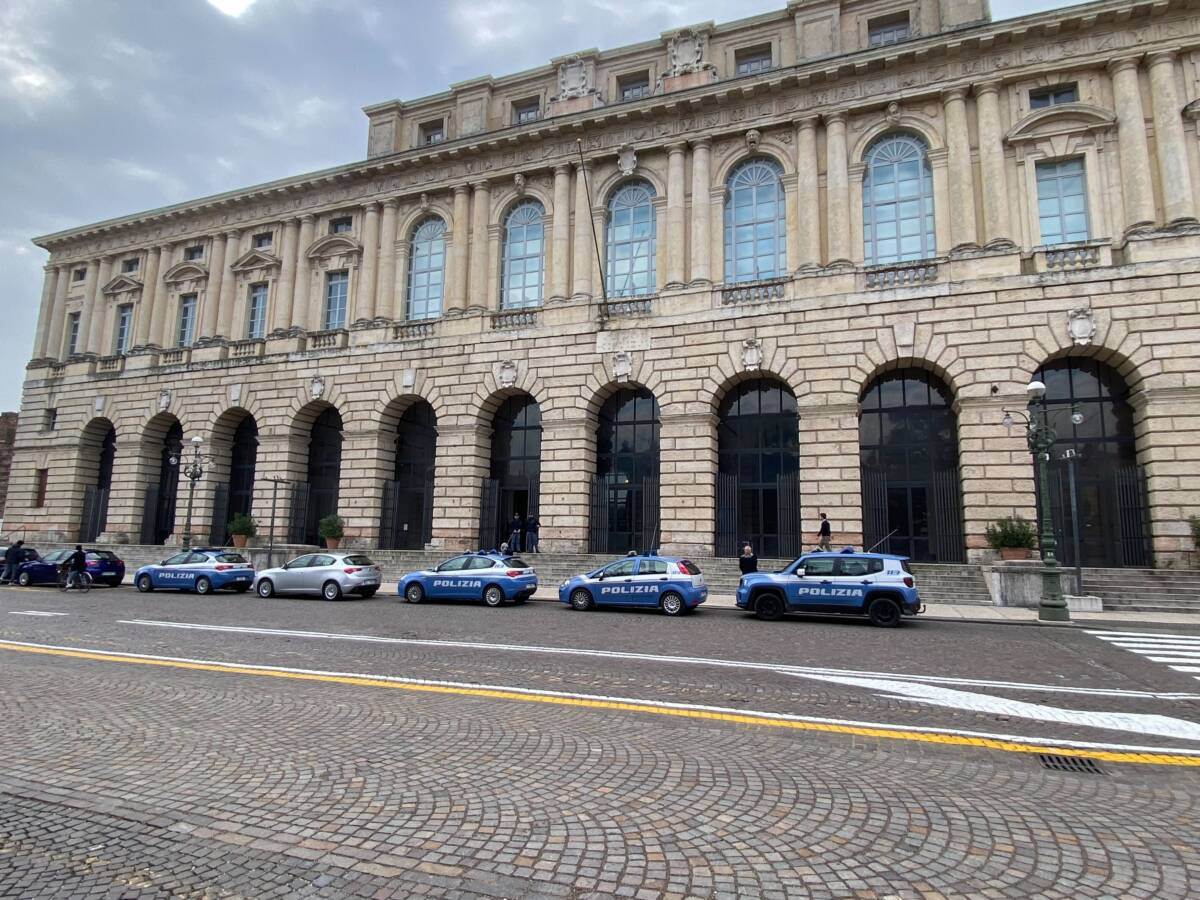 G7 a Verona palazzo Gran Guardia