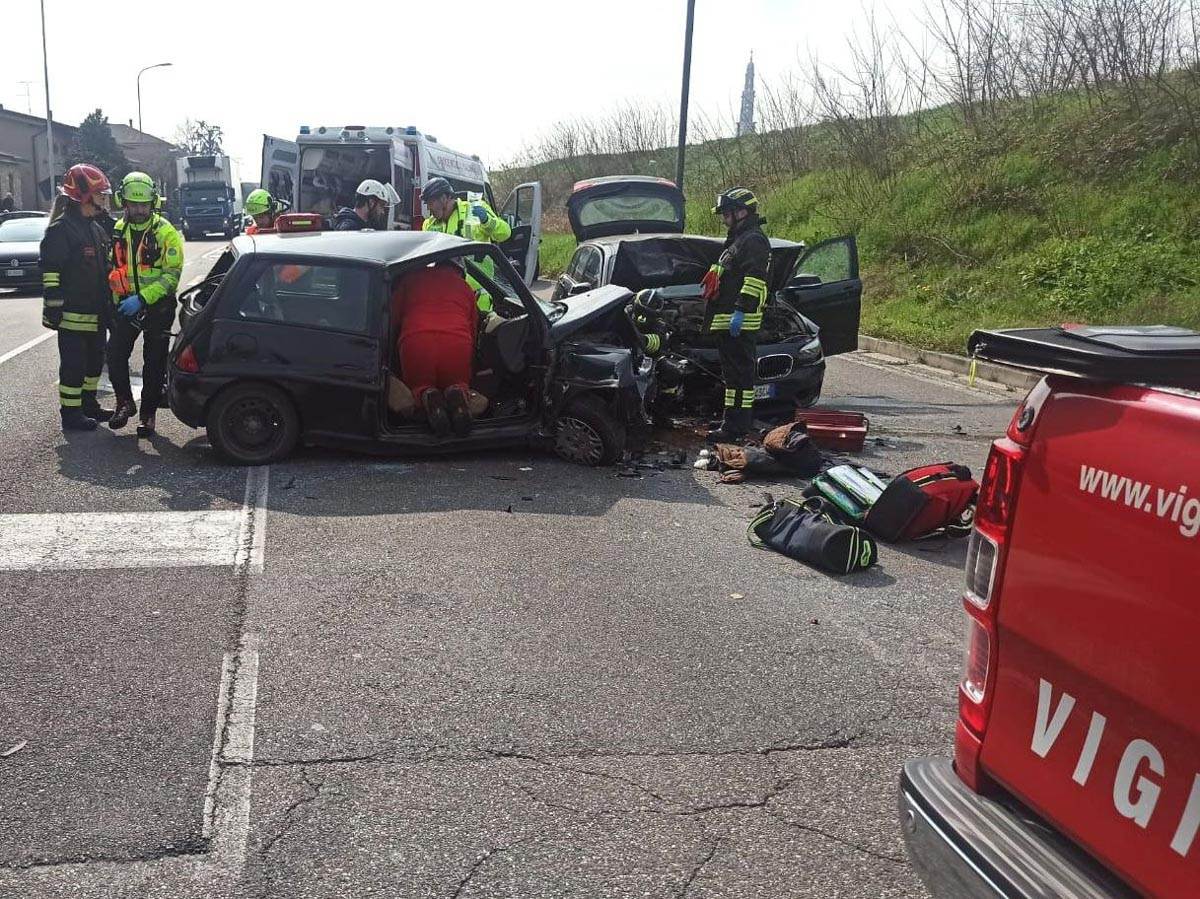 Incidente Monteforte d'Alpone Vigili del fuoco