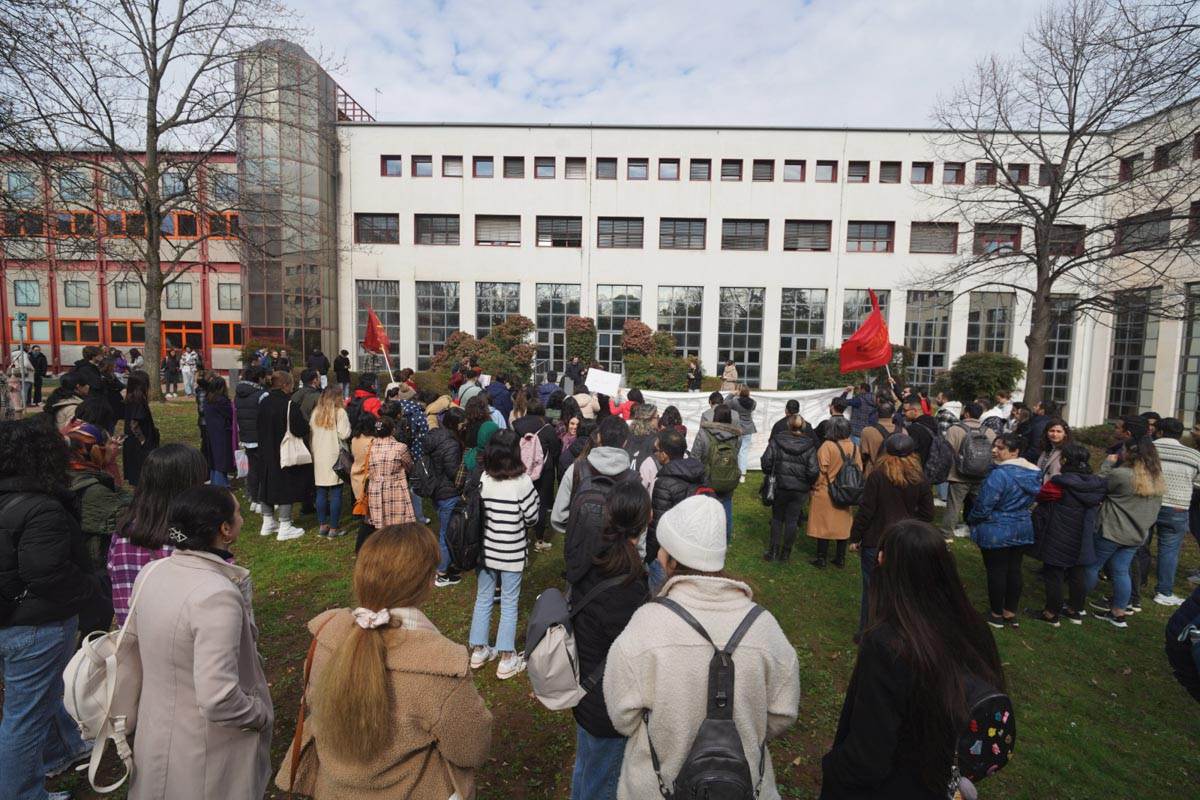 Protesta studenti borse di studio - 07.03.2024