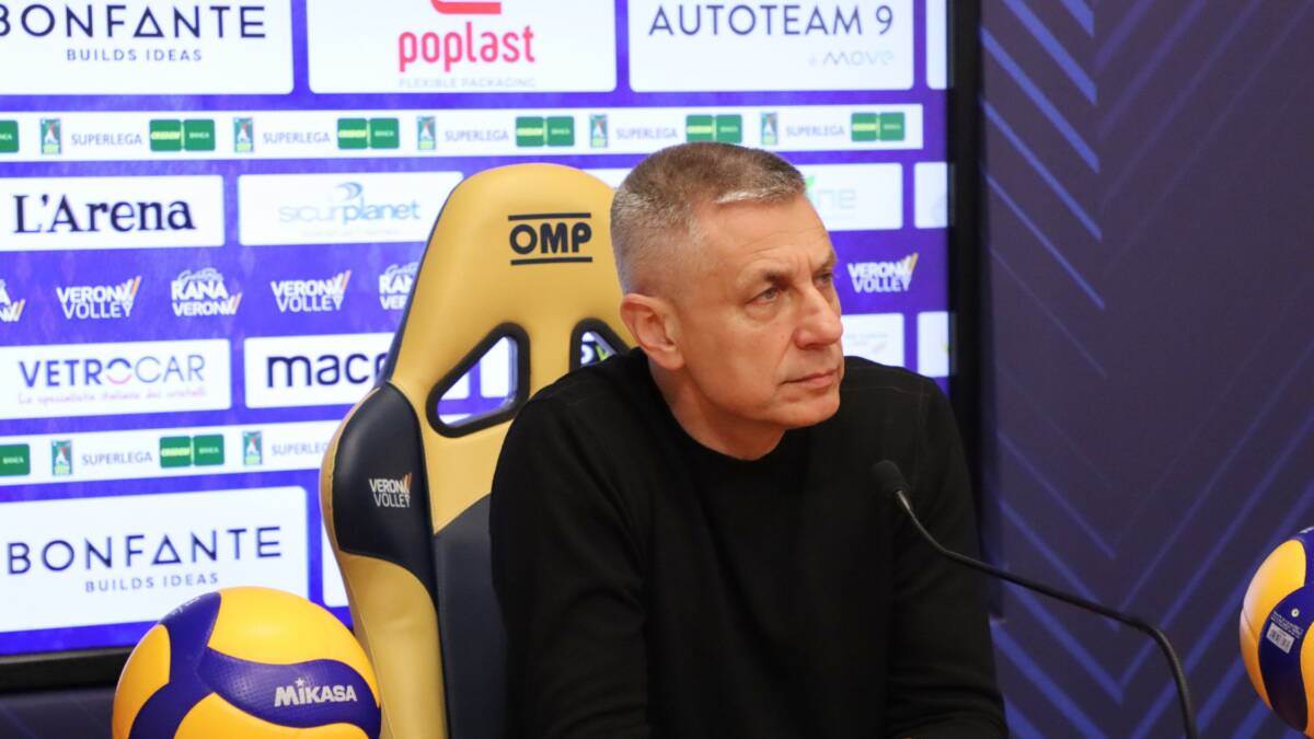 Verona Volley - coach Stoytchev