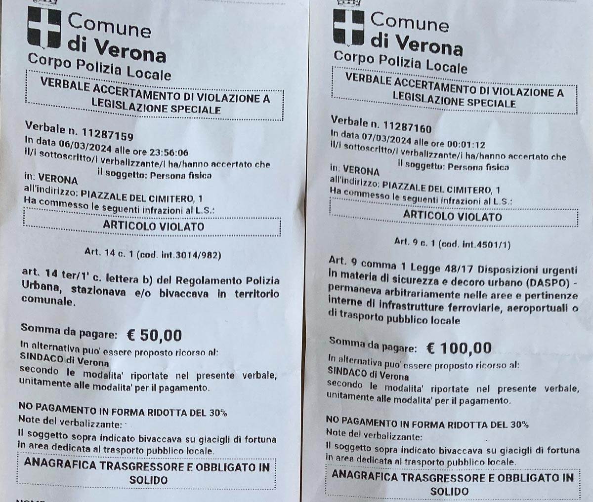 multa senza dimora - alberto sperotto