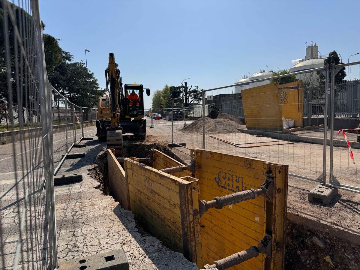 Acque Veronesi - cantiere Belfiore-Verona est