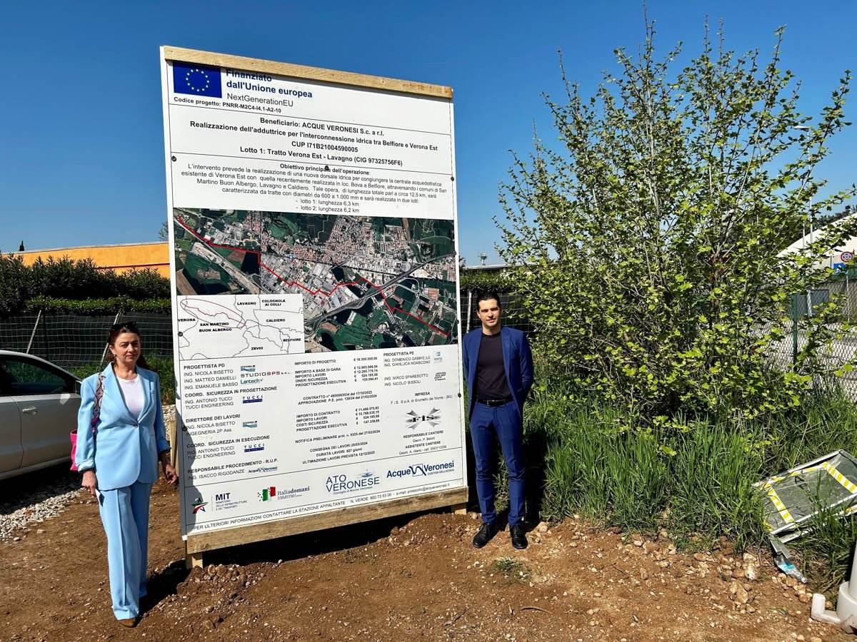 Acque Veronesi - cantiere Belfiore-Verona est