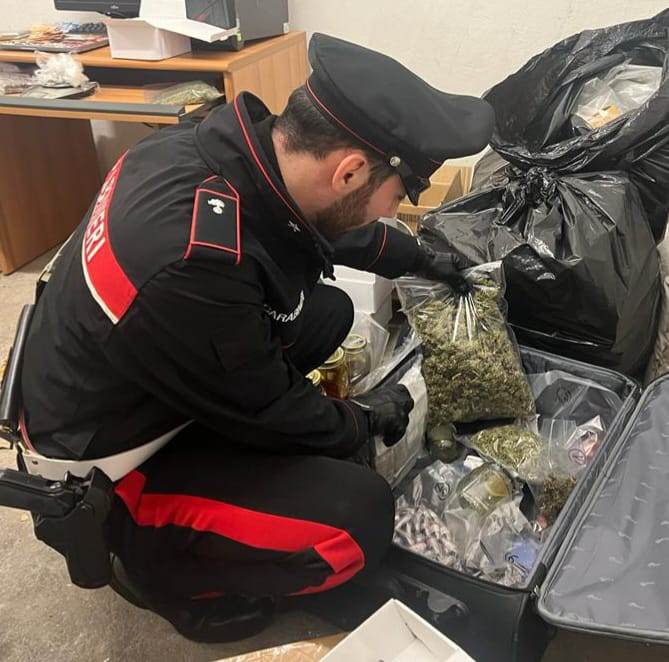 Carabinieri Nogara droga spaccio