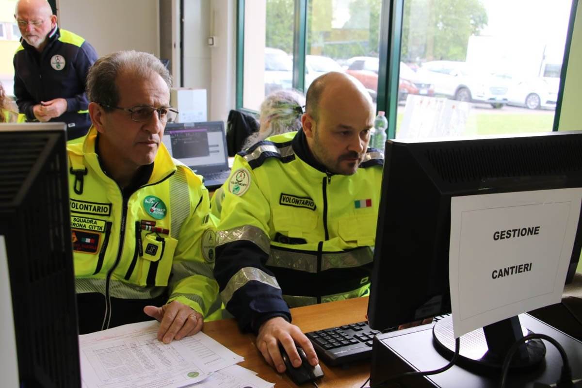 Protezione Civile Ana - esercitazione Idra 2024