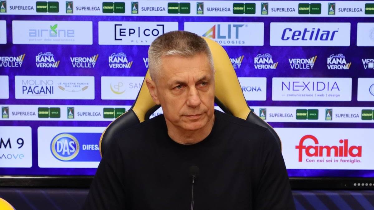 Rana Verona - Coach Stoytchev - Foto Verona Volley