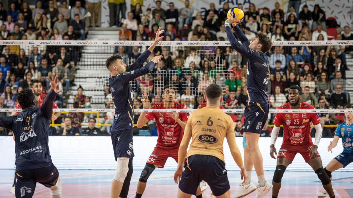 Rana Verona-Lube Civitanova - Foto Verona Volley-Campagnola