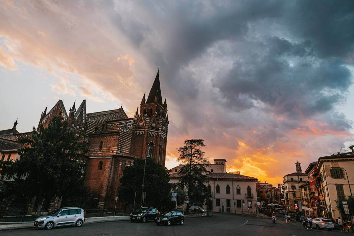 Verona San Fermo - meteo maltempo nuvole