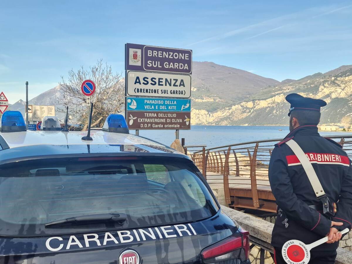 carabinieri ladro gioielli malcesine brenzone