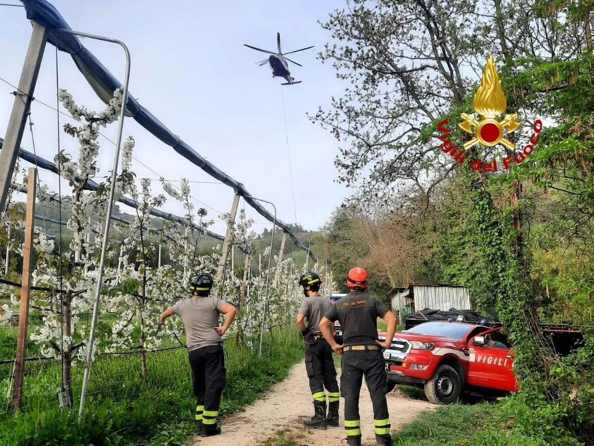 incidente quad Mezzane di Sotto