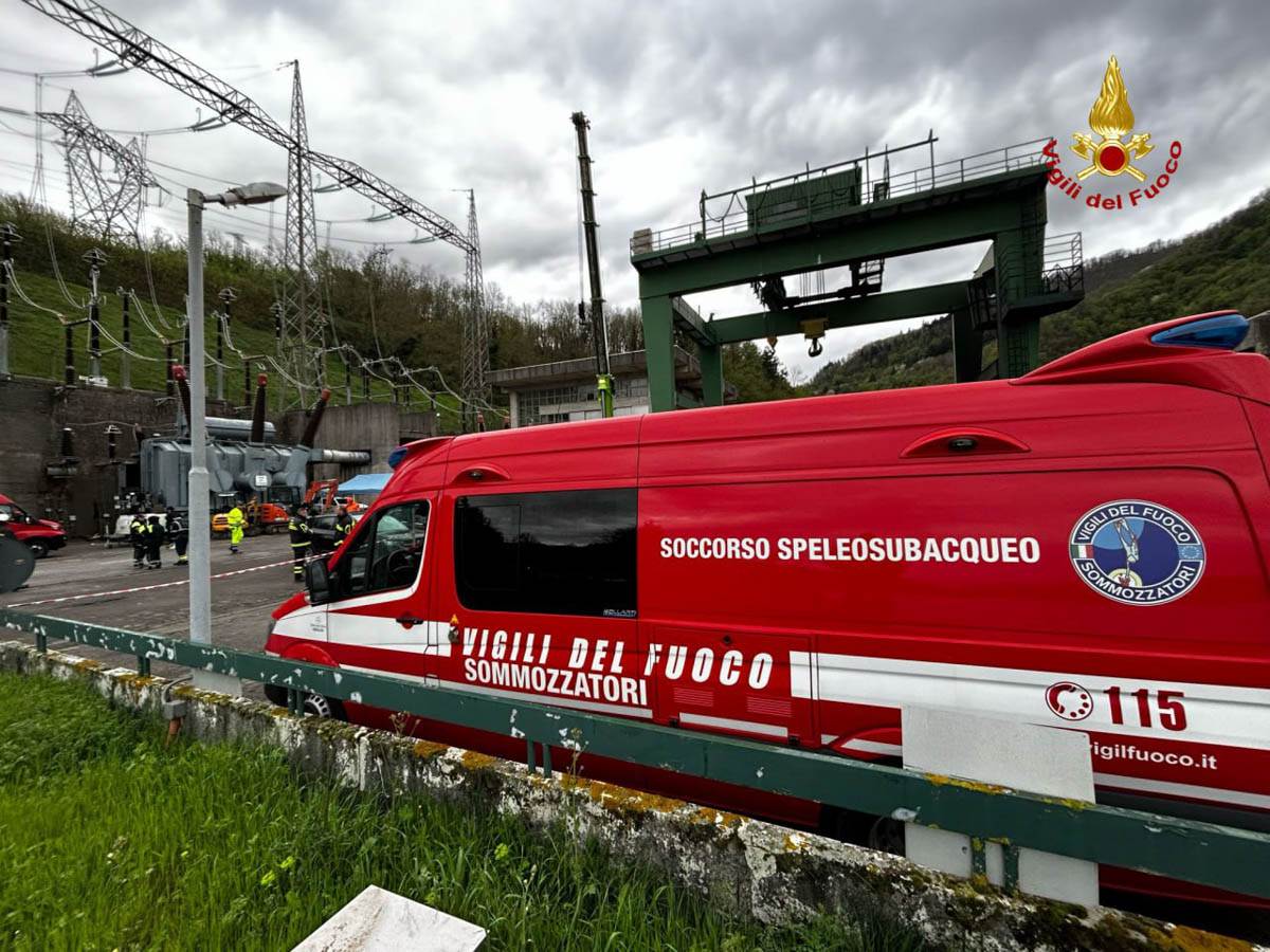 vigili del fuoco suviana