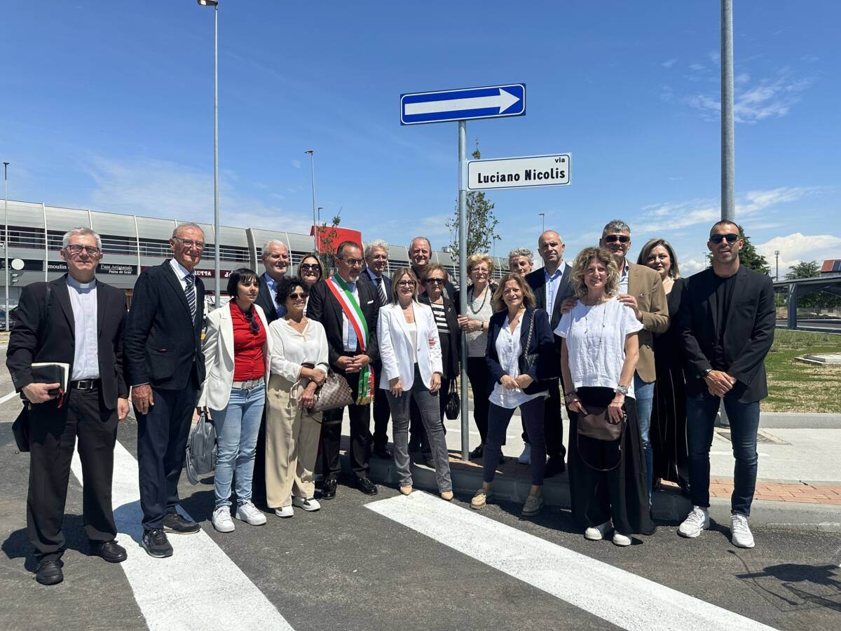 Via Luciano Nicolis. Foto del Museo Nicolis