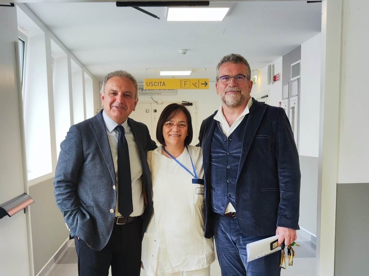 Chirurgia pancreas - da sinistra Salvia, Personi e Tuveri