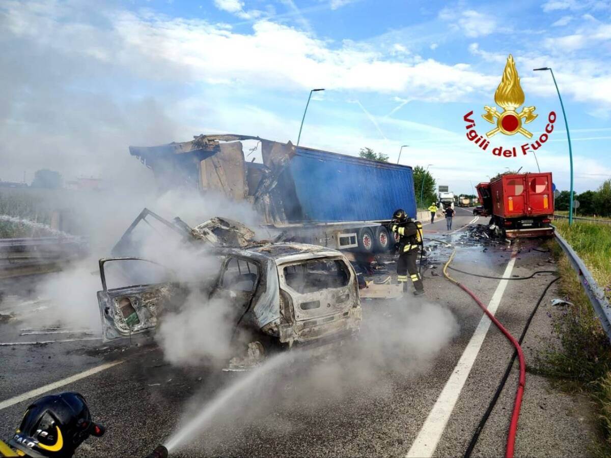 Incidente Peschiera del Garda Rovizza sr 11