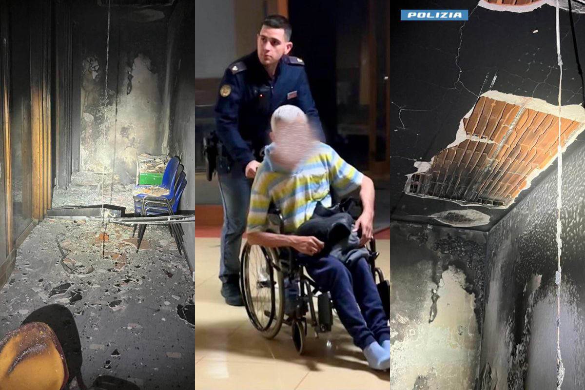 Incendio casa di riposo Marzana - Polizia di Stato