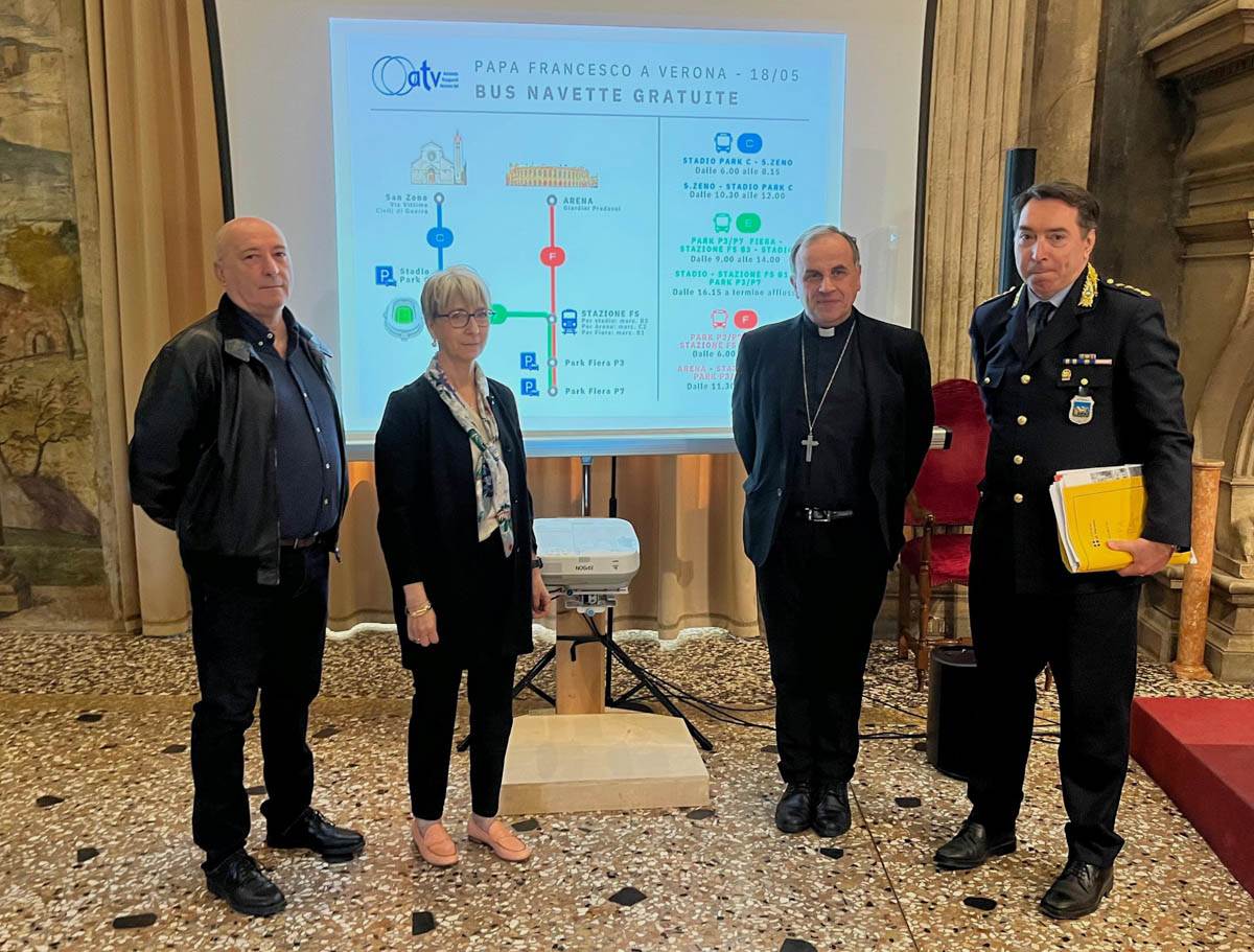 Logistica visita papa Francesco a Verona - Bettarello-Zivelonghi-Pompili-Altamura