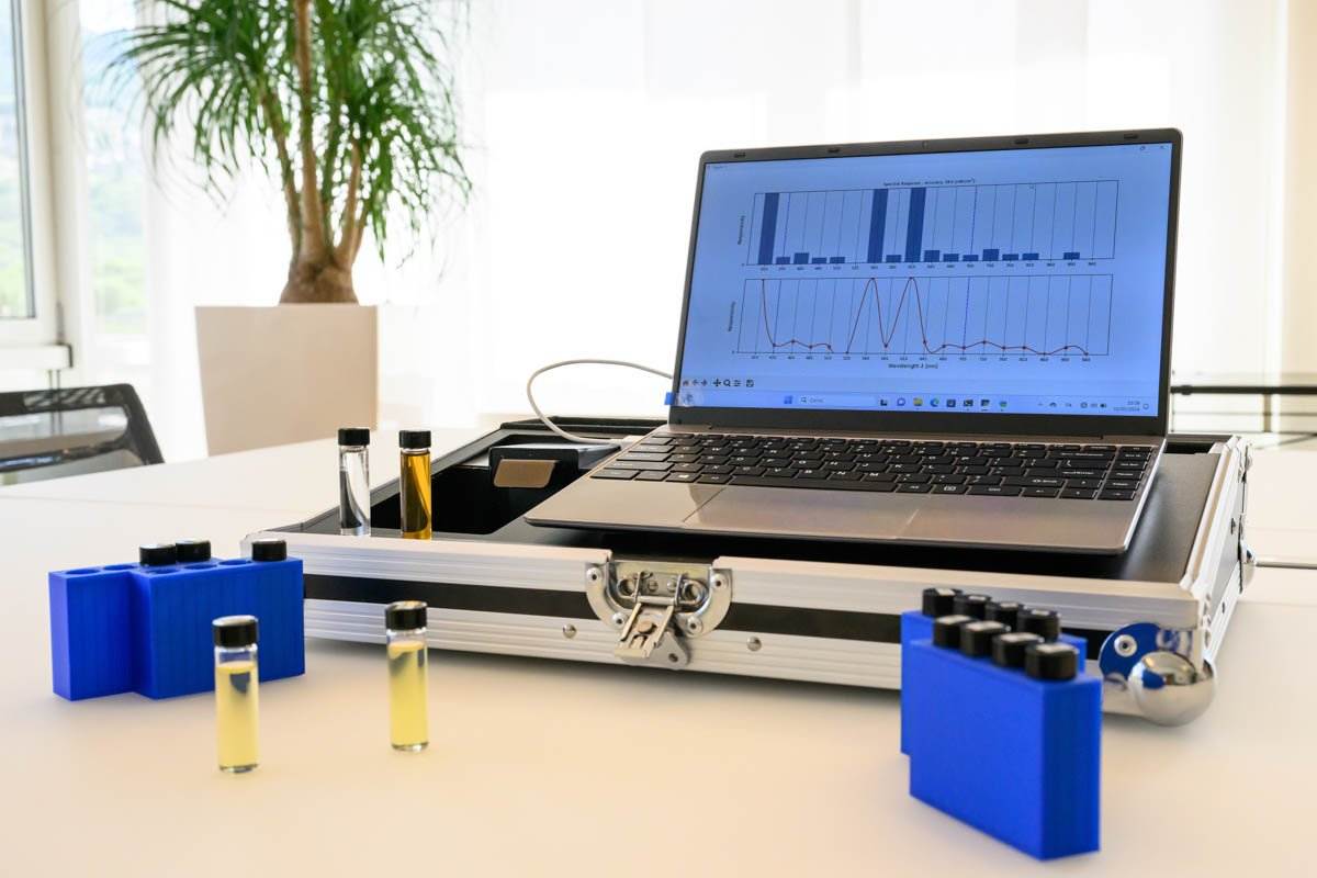 Lotta traffici in A22 - Spettrofotometro