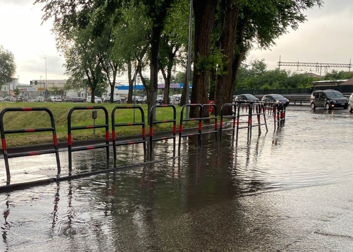 Maltempo - Verona via Torbido allagata