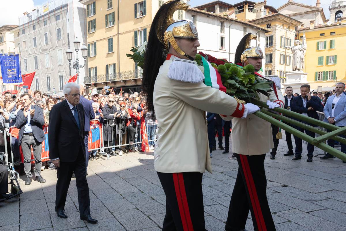 Mattarella - Piazza della Loggia