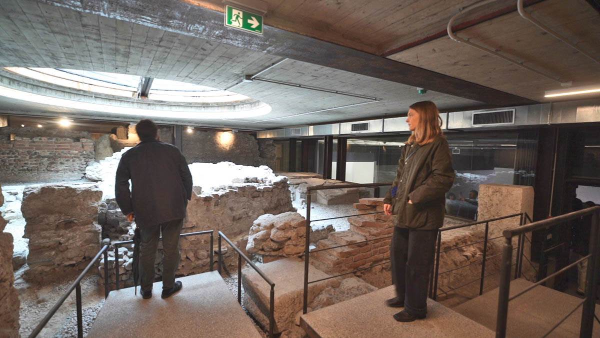 Scavi scaligeri - sopralluogo 7-5-2024