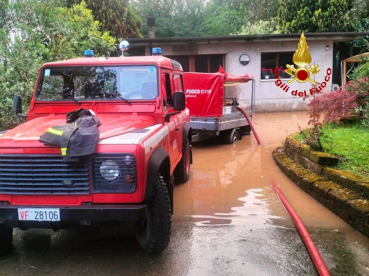 Vigili del fuoco - soccorsi maltempo