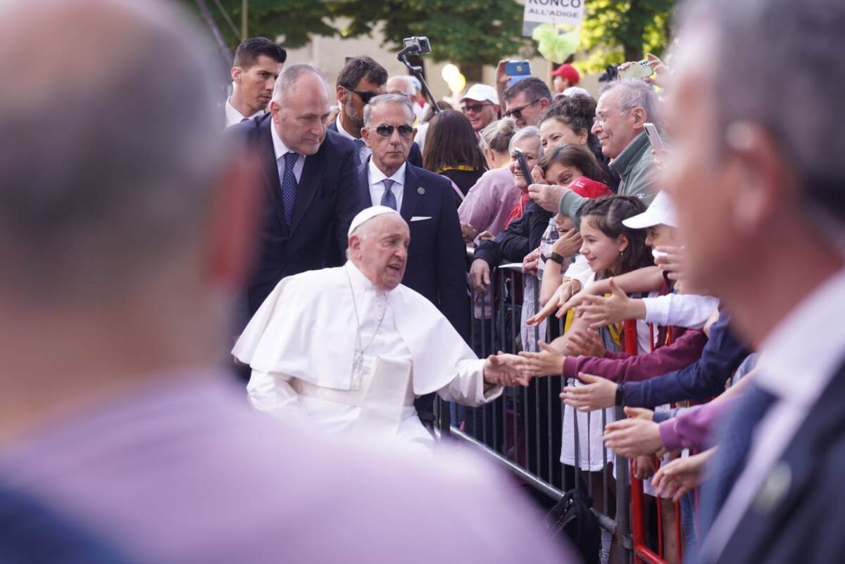 Papa Francesco a Verona (18 maggio 2024)
