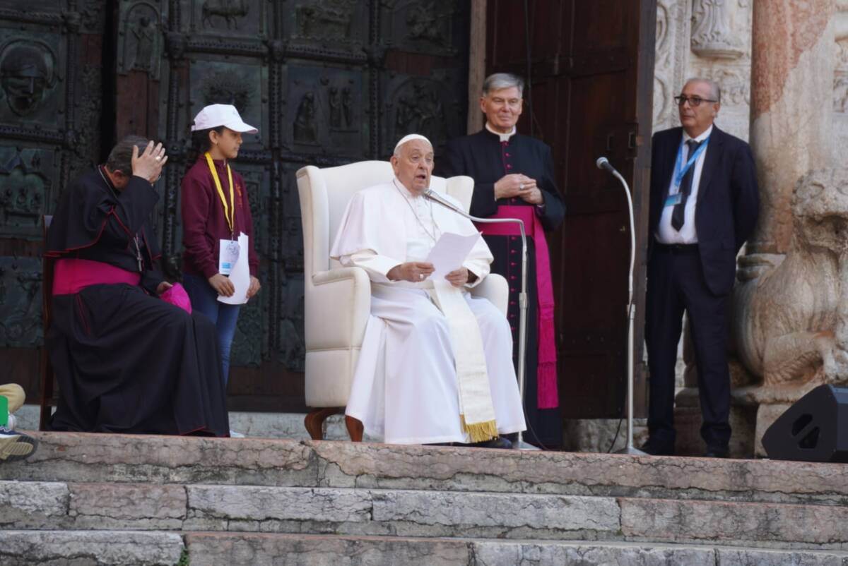 Papa Francesco a Verona (18 maggio 2024)
