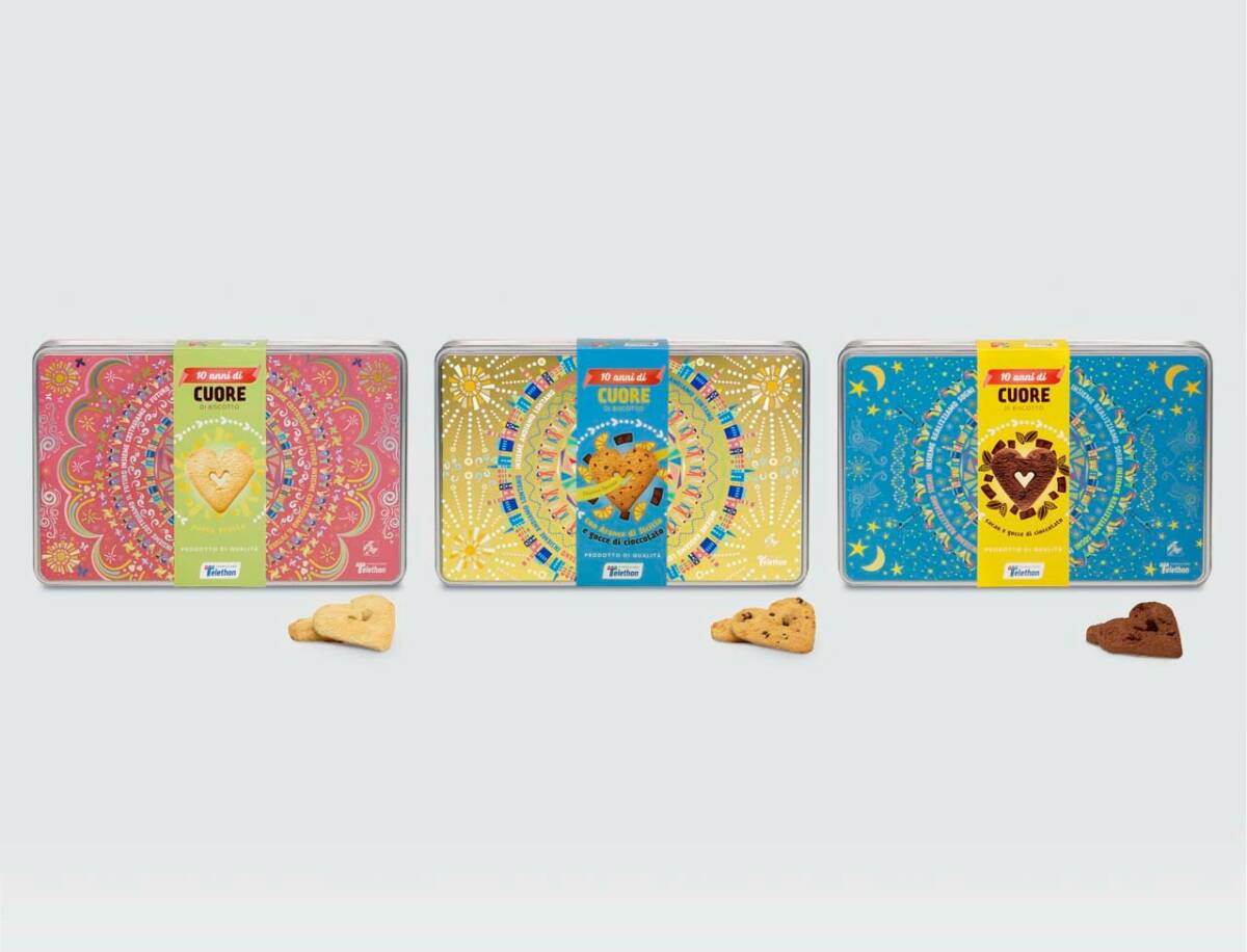biscotti cuore ricerca telethon