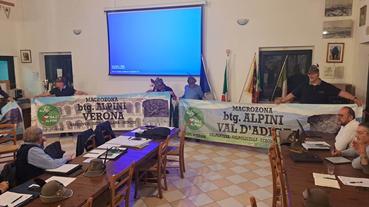 preparativi Adunata alpini vicenza verona