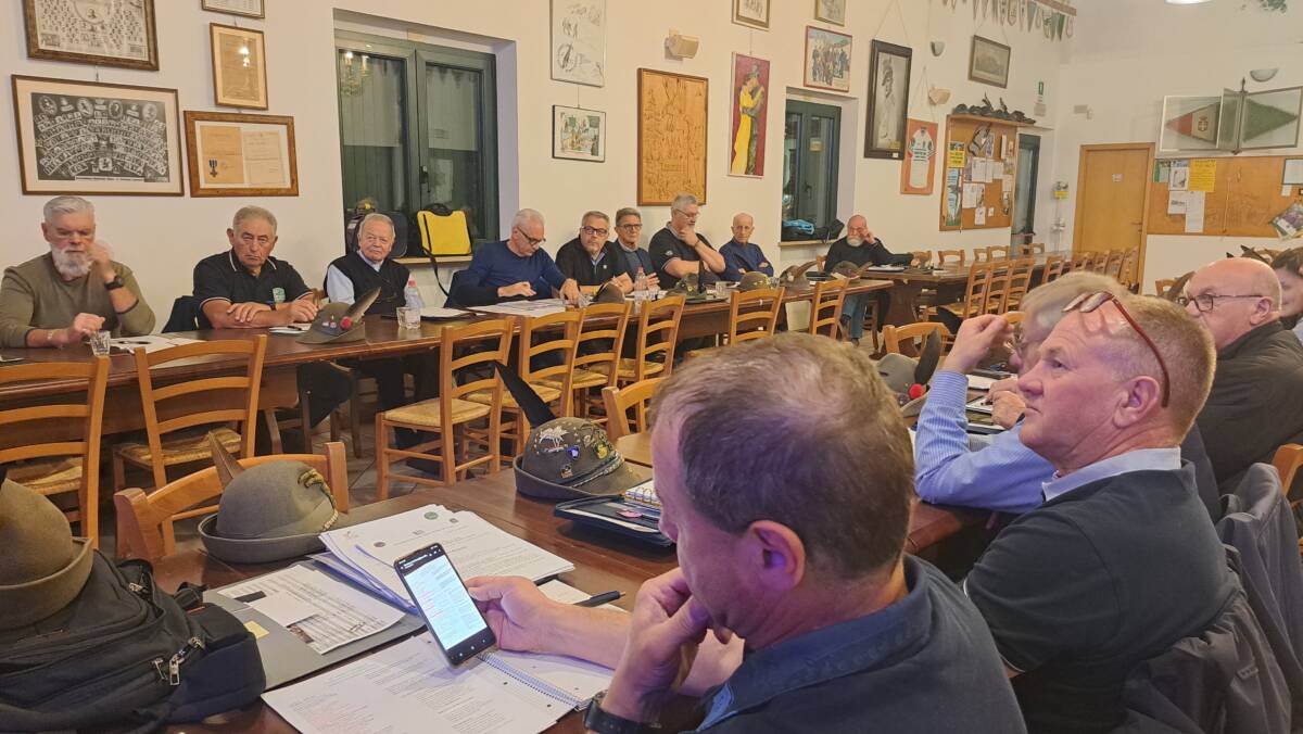 preparativi Adunata alpini vicenza verona