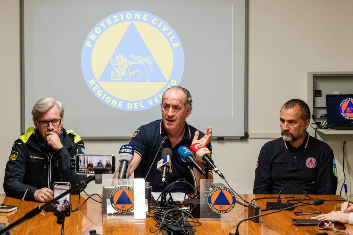 luca zaia maltempo protezione civile