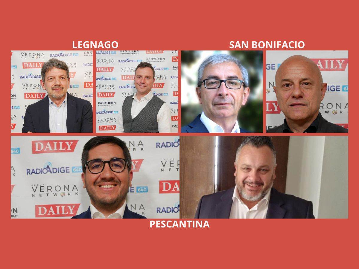 Ballottaggi Legnago, San Bonifacio, Pescantina