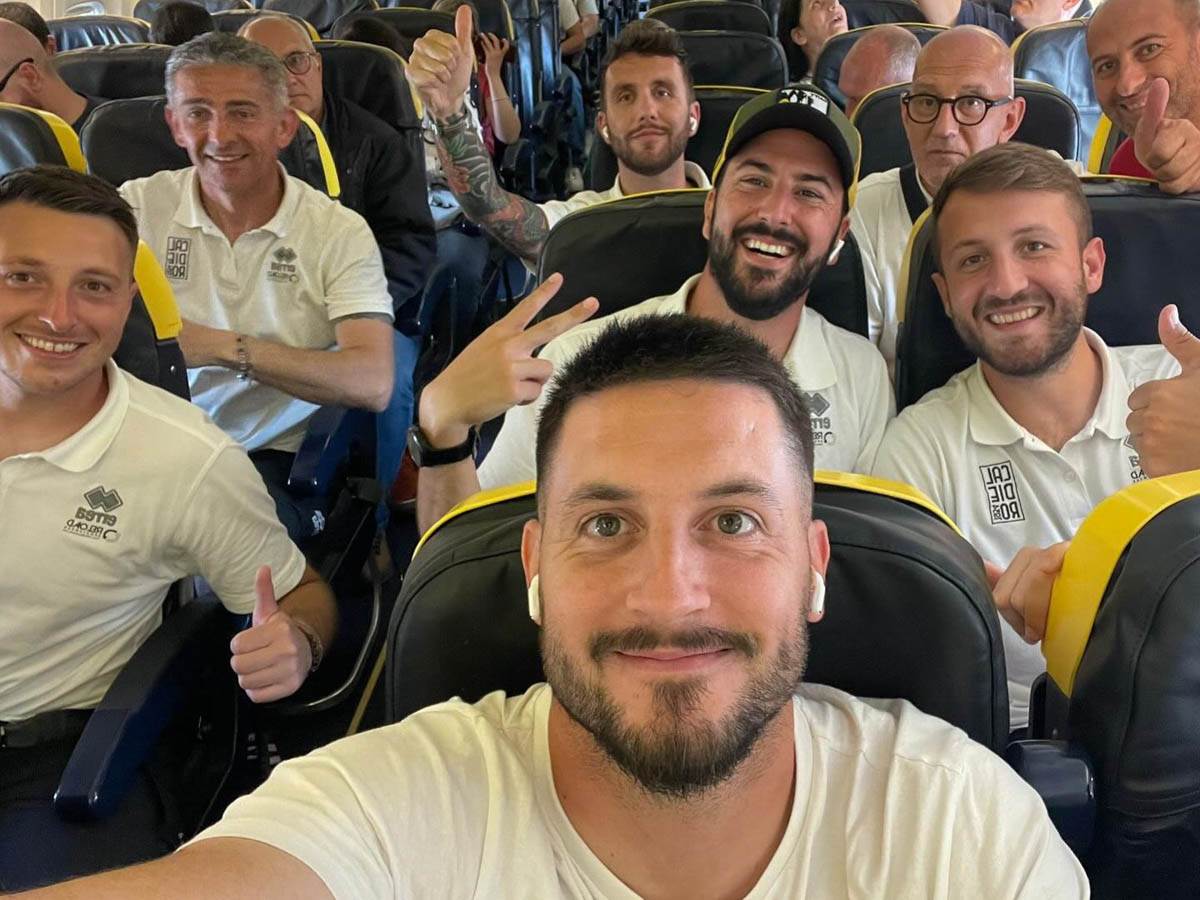 Caldiero aereo per Trapani