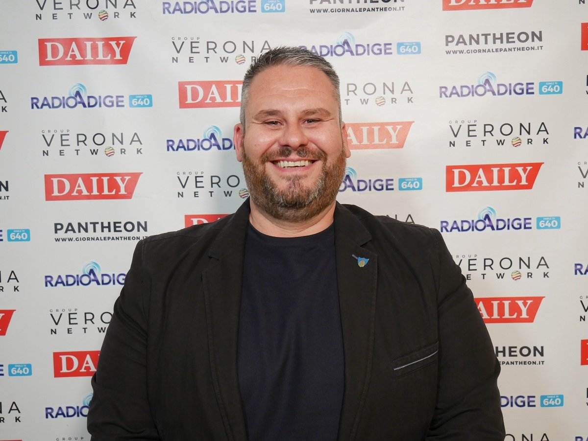 Davide Sandrini, sindaco di Castelnuovo del Garda.